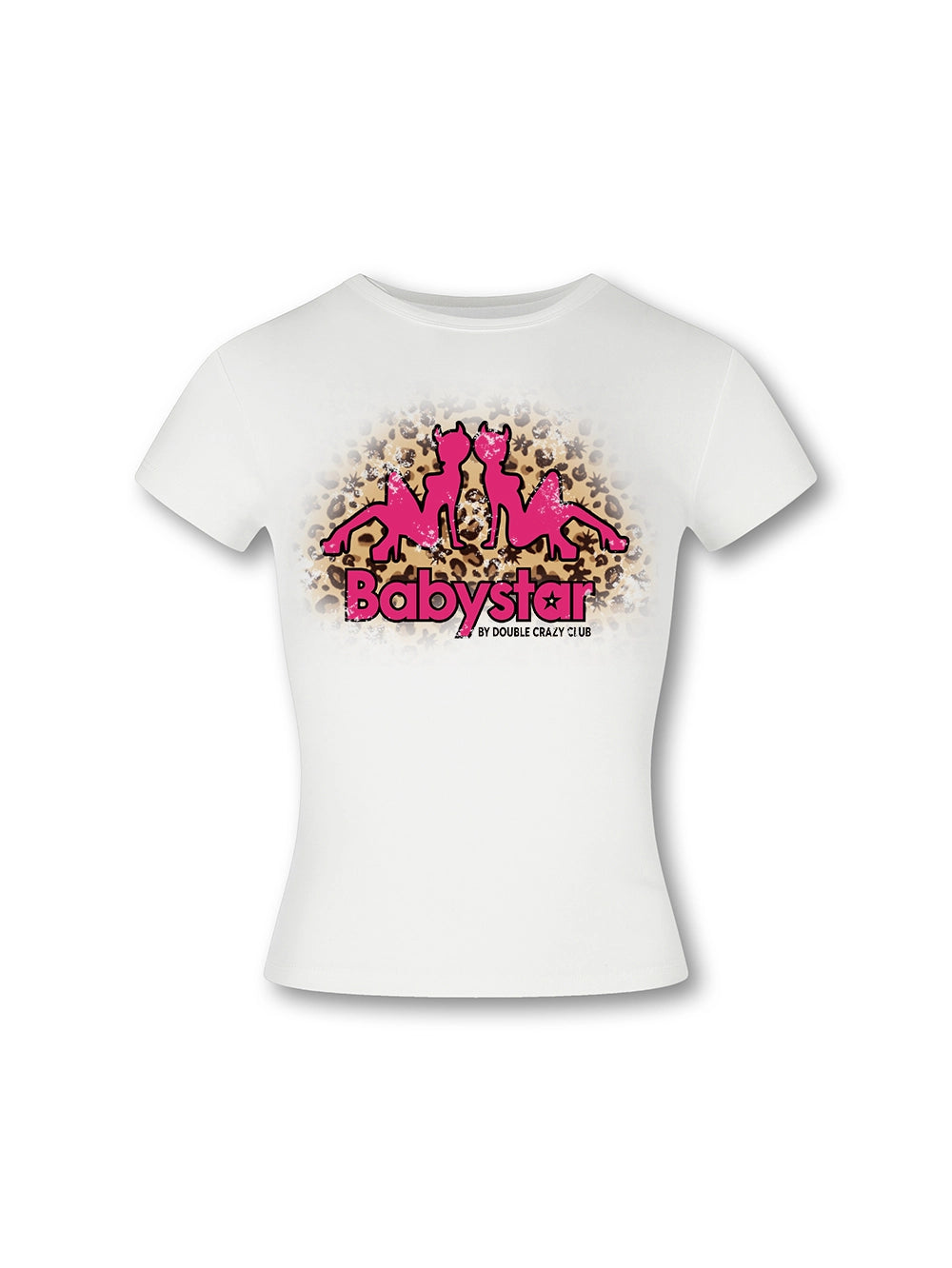 Camiseta corta de niña Leopard Devil-651