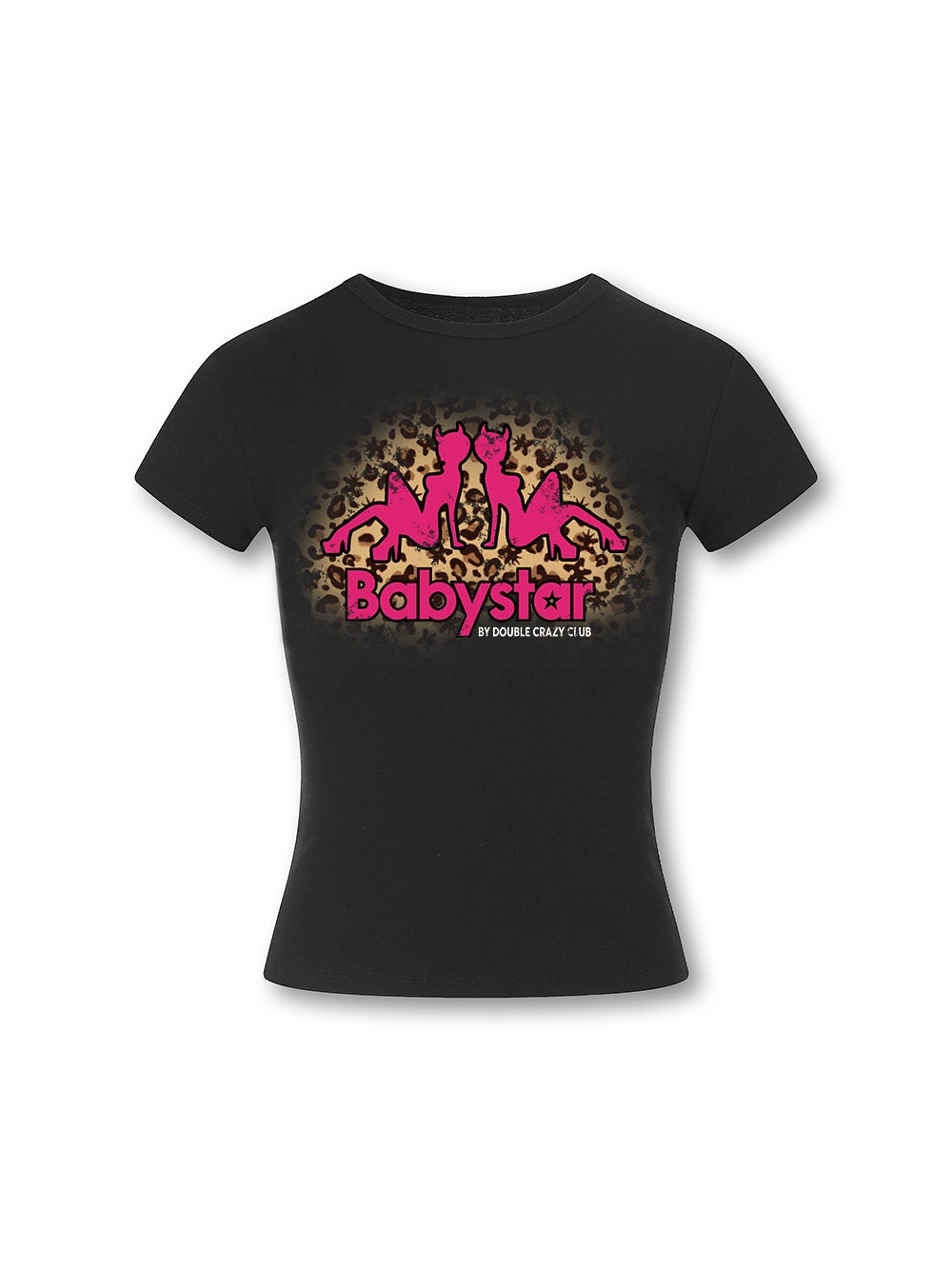 Camiseta corta de niña Leopard Devil-651