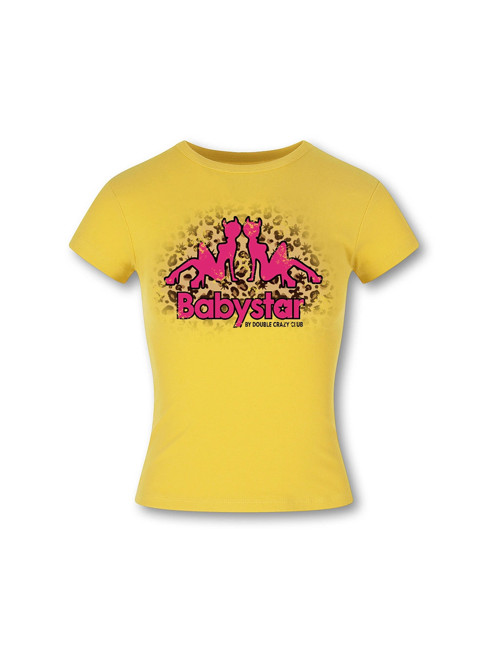 Leopard Devil Girl Baby Tee-651