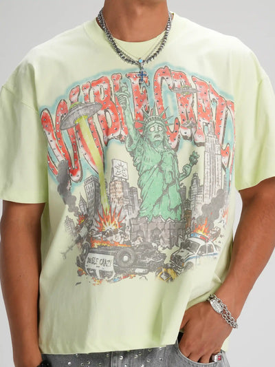 90s Sci-Fi Comic Liberty Tee-667