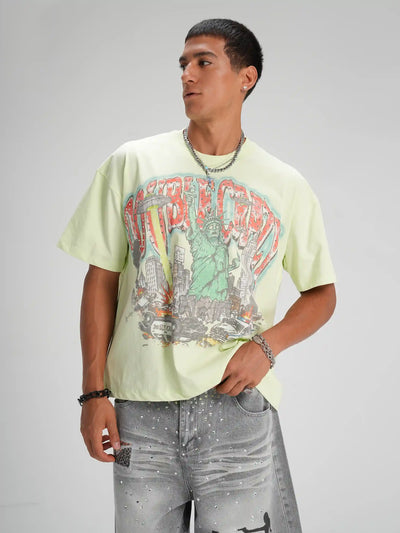 90s Sci-Fi Comic Liberty Tee-667