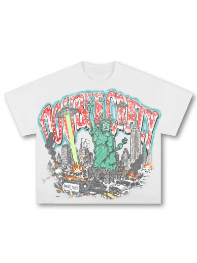 90s Sci-Fi Comic Liberty Tee-667