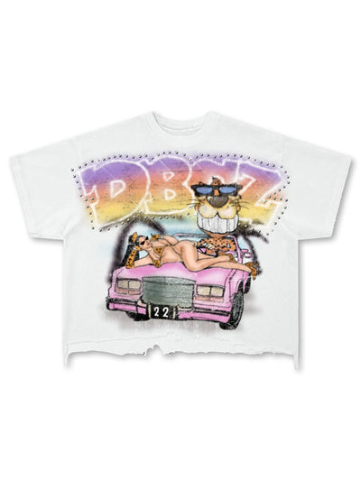 Camiseta Divertida de Guepardo de los 90-669