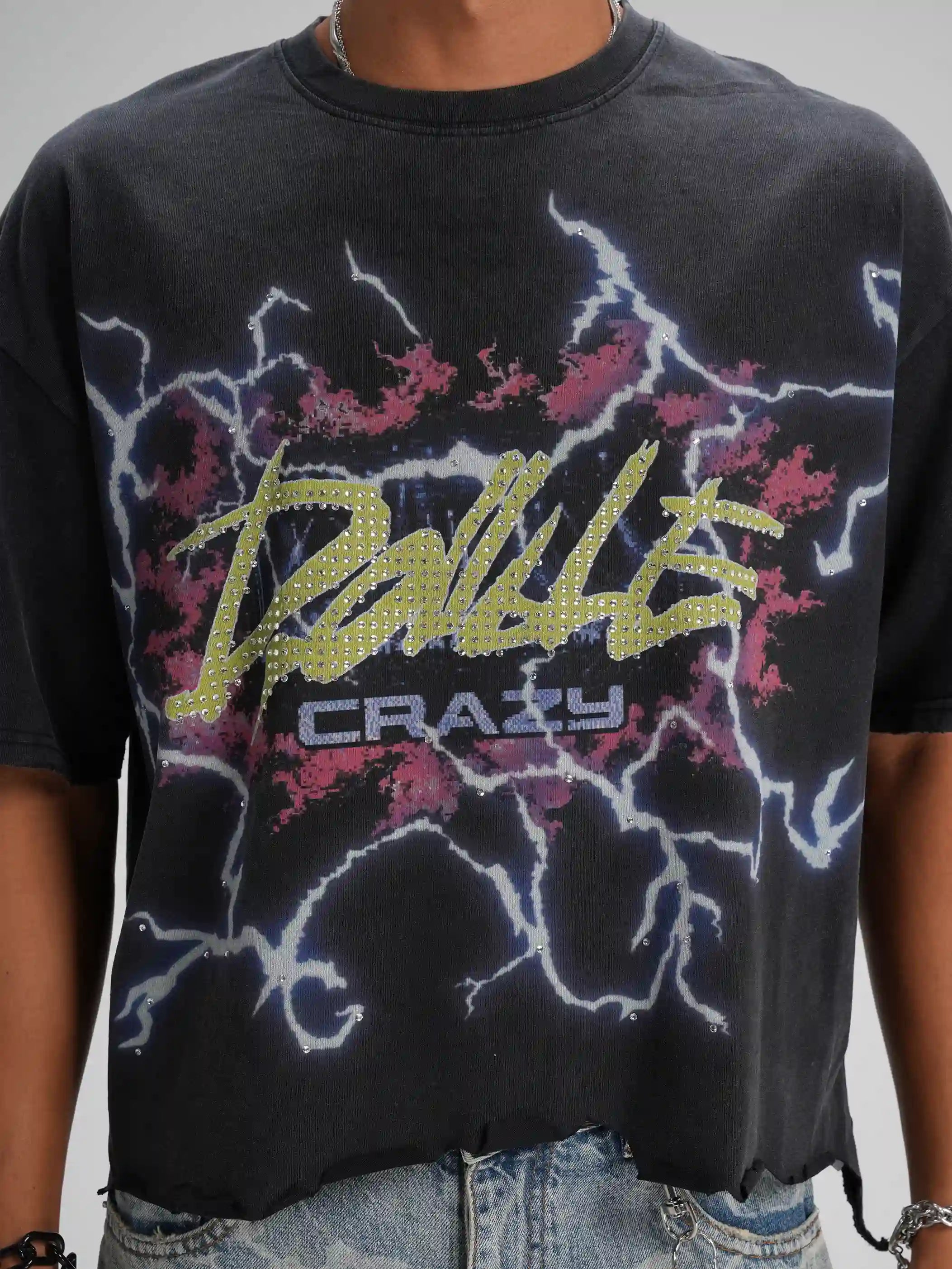 Bling Nebula Rockstar Tee-673