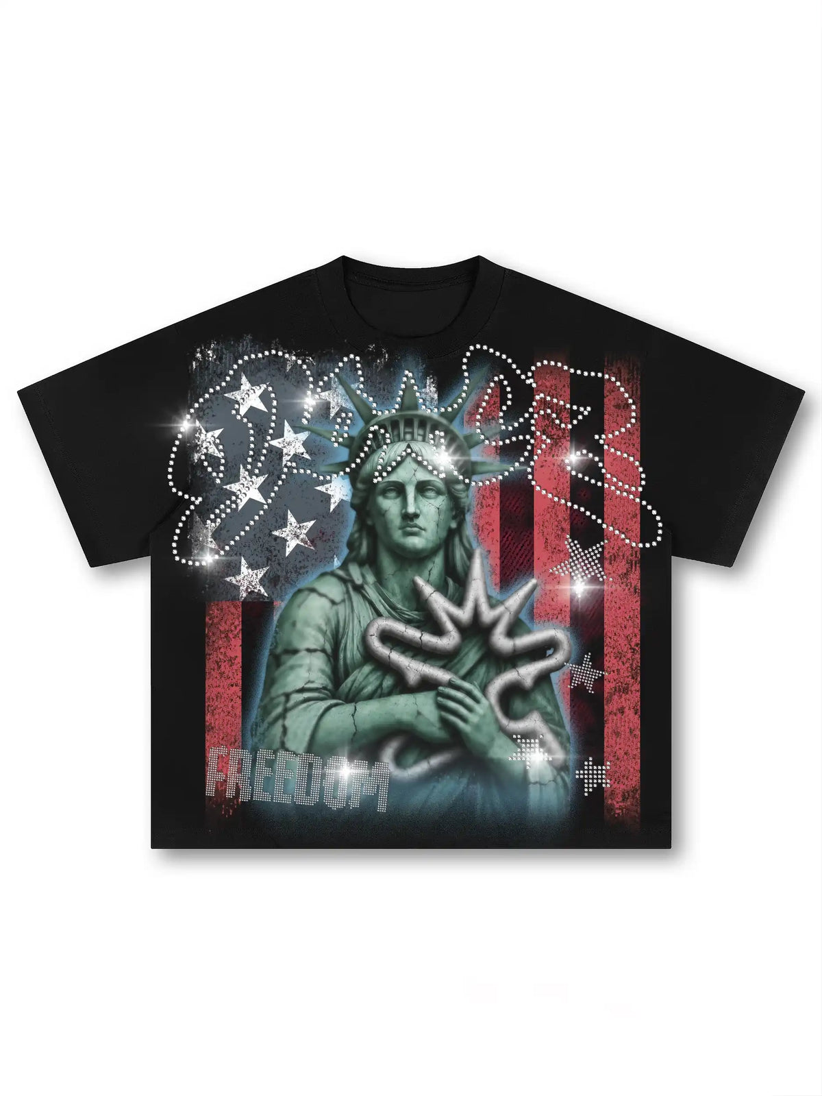 Camiseta Liberty Bling Grunge de los 90 - 684