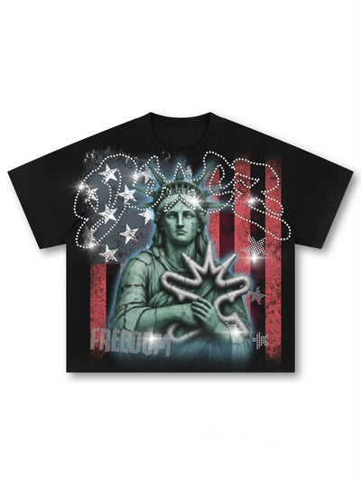 Camiseta Liberty Bling Grunge de los 90 - 684