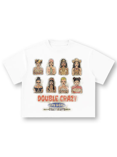 Bratz Rhinestone Boxy Tee-694