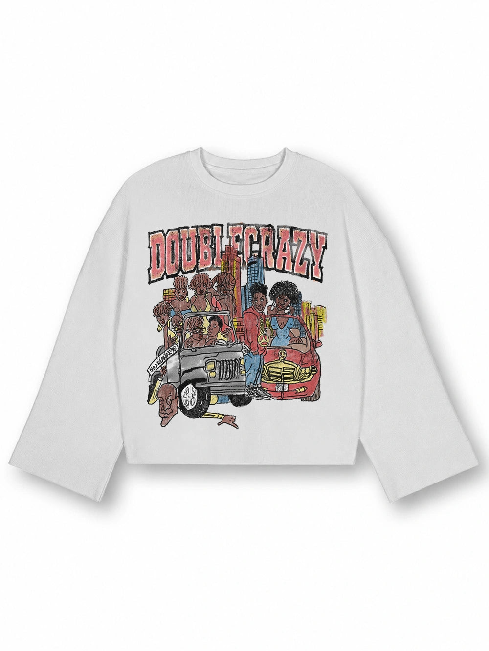 Vintage Rap Crew Studded L/S-697