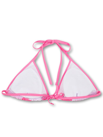 Rhinestone Pink Camo Bikini Set-653