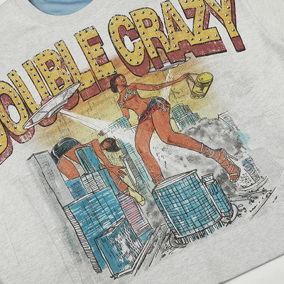 T-shirt Science-fiction Bling Années 90 Dessiné à la main-534