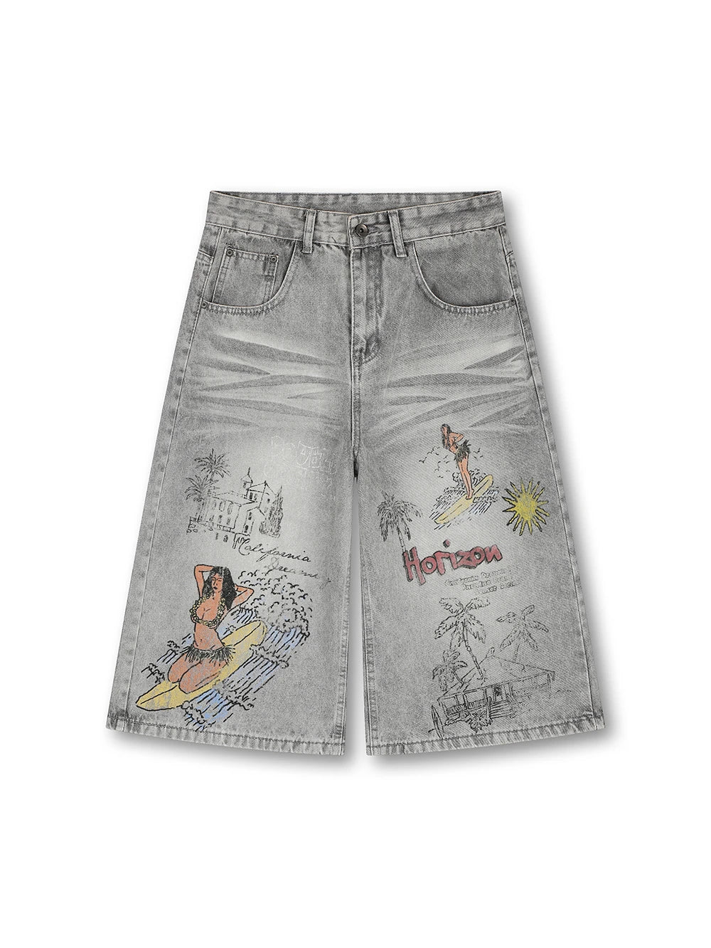 Short baggy de surfeuse-644