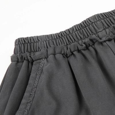 Pantalones cortos de dobladillo deshilachado Sparkle Script-630