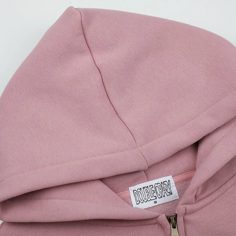 L.A. Skyline Iced Out Zip Hoodie-759