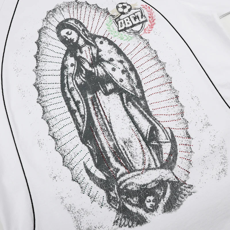 Maillot ample Guadalupe avec diamants synthétiques - 615