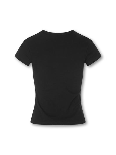 Camiseta Corta de Bebé Ángel Diablo de Parodia-701