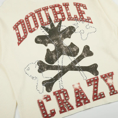 Dark Grunge Crossbones L/S-685