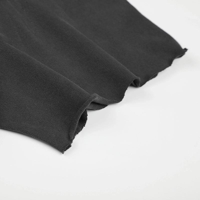 Skyline Monster Raw-Hem Tee-702