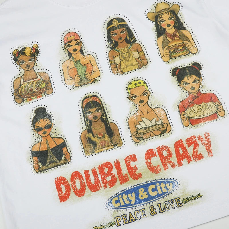 Bratz Rhinestone Boxy Tee-694