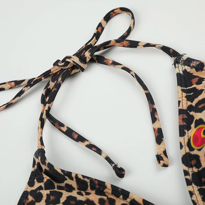 Leopard Sex Star Bikini Set-652