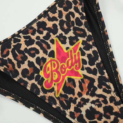 Leopard Sex Star Bikini Set-652