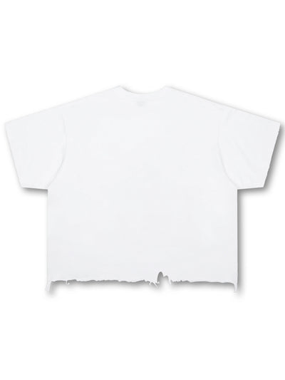 Camiseta cuadrada Rhinestone Jesus Cash-587