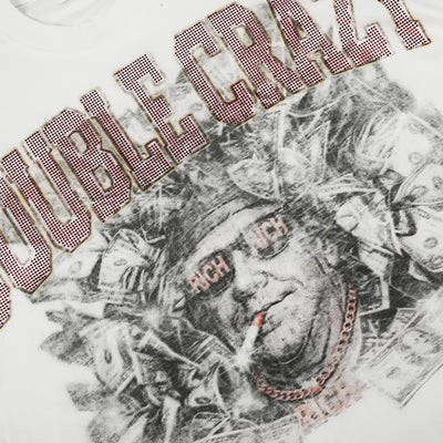 Camiseta gráfica Jesús rico y ostentoso-560