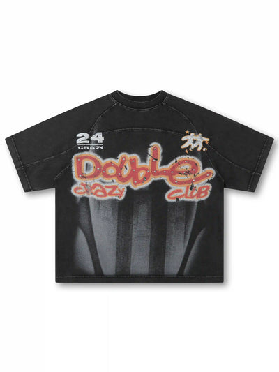 Camiseta de punto de retales años 90-561
