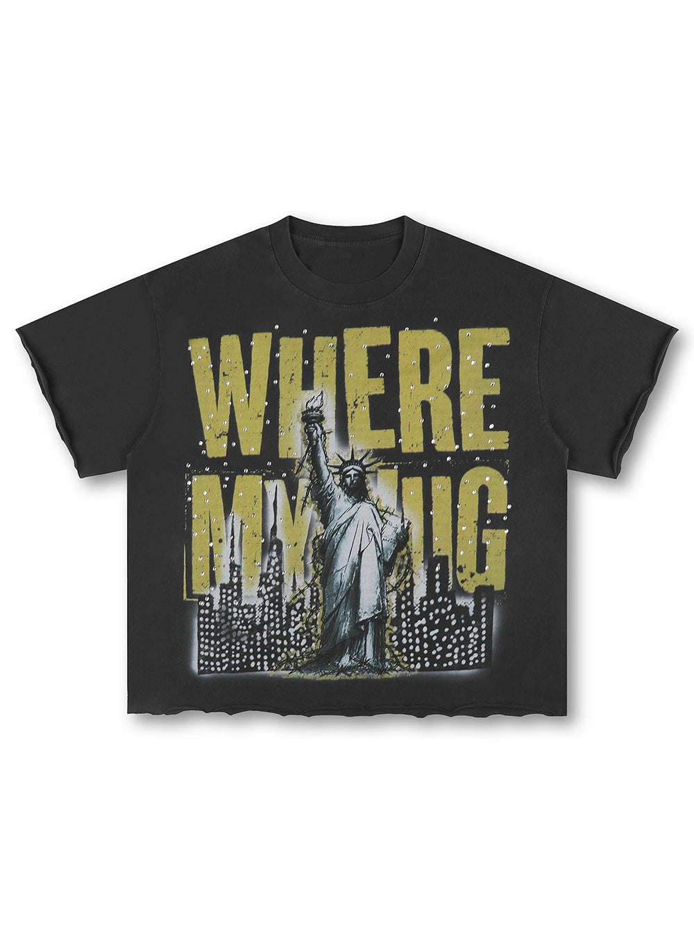 Liberty Slogan Vintage Tee-656