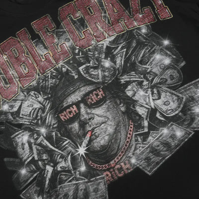 Camiseta gráfica Jesús rico y ostentoso-560