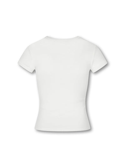 Y2K Sparkle Flame Slim Tee-571