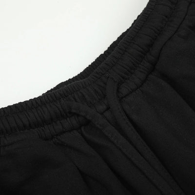 Distressed Graffiti Sweatshorts-699