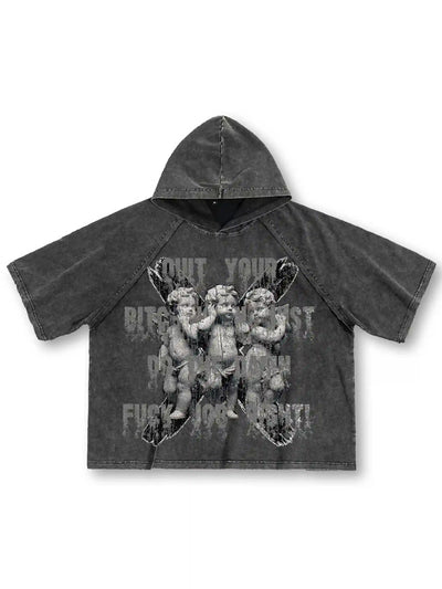 Los querubines caídos no hablan - Camiseta con capucha-187