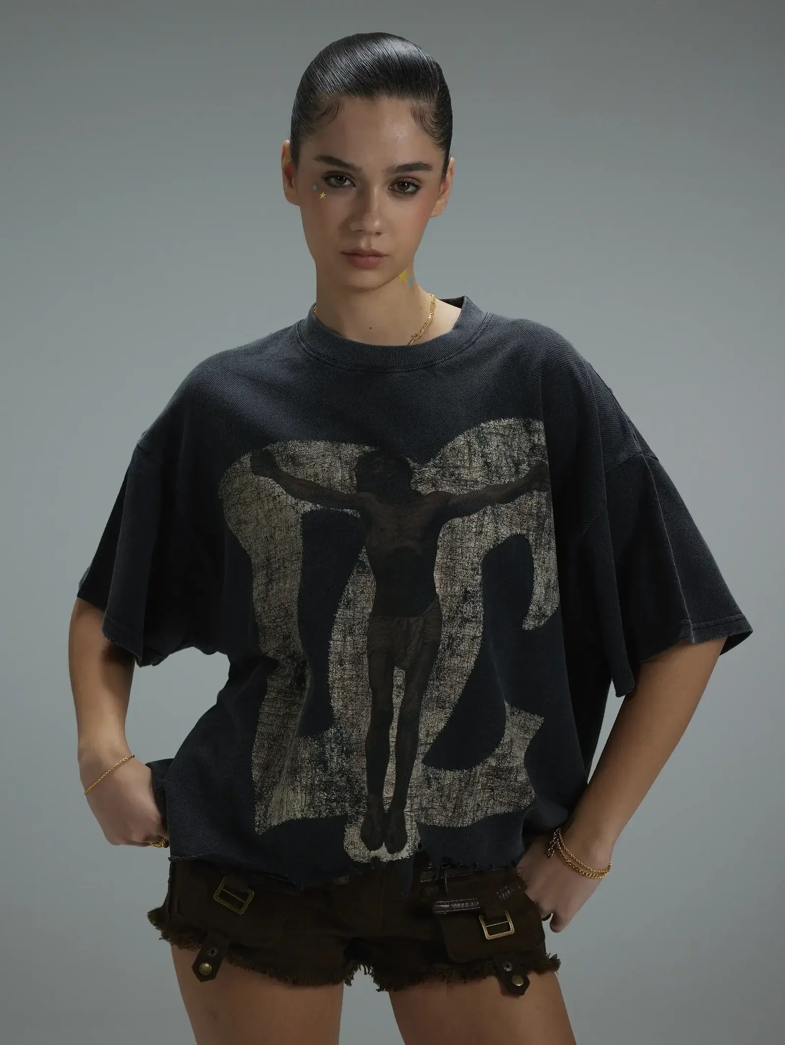 Sacrifice Graphic T-shirt-420