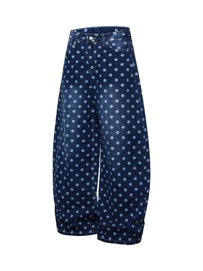 Retro Dotty Blade Pants-S1151
