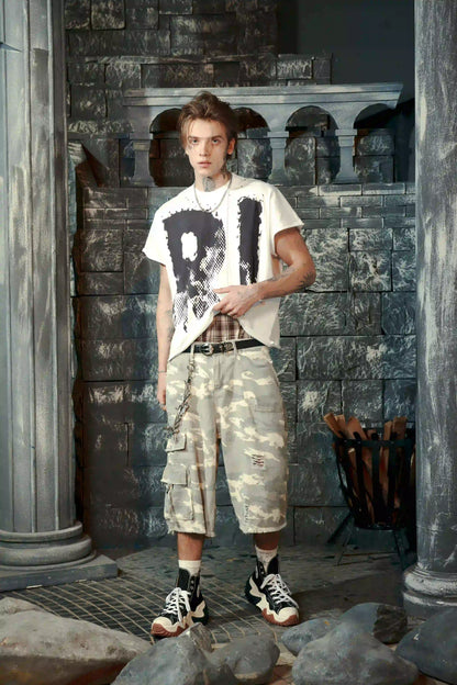 Summer Graphic Unisex Streetwear Oversized T-shirt-201