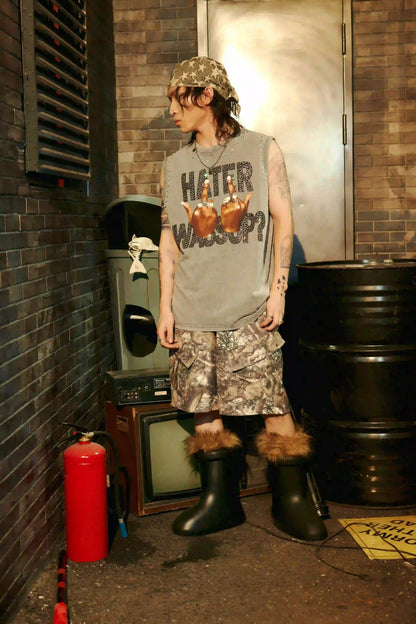 Rhinestone Rebel Finger Vest-205