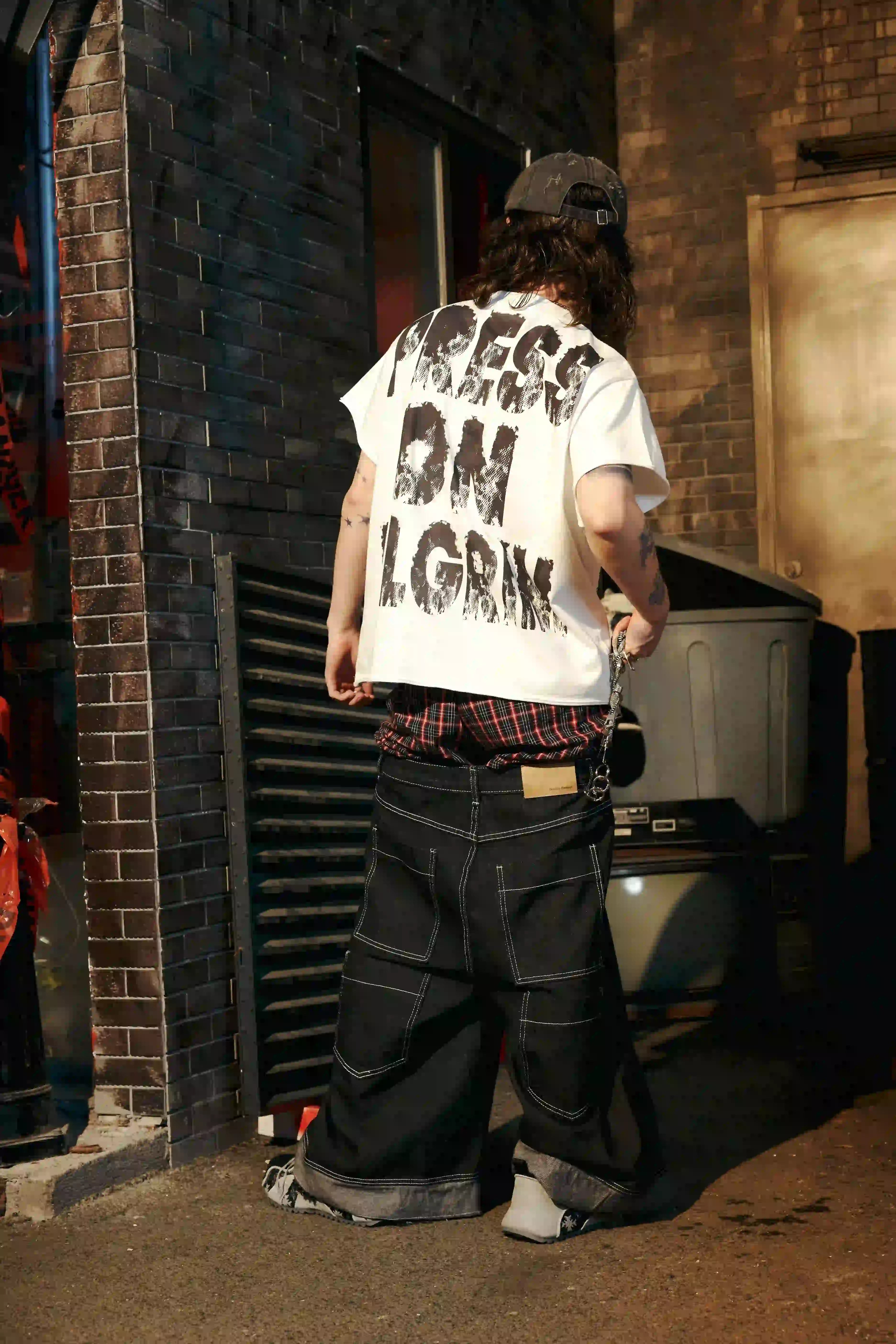 Summer Graphic Unisex Streetwear Oversized T-shirt-201