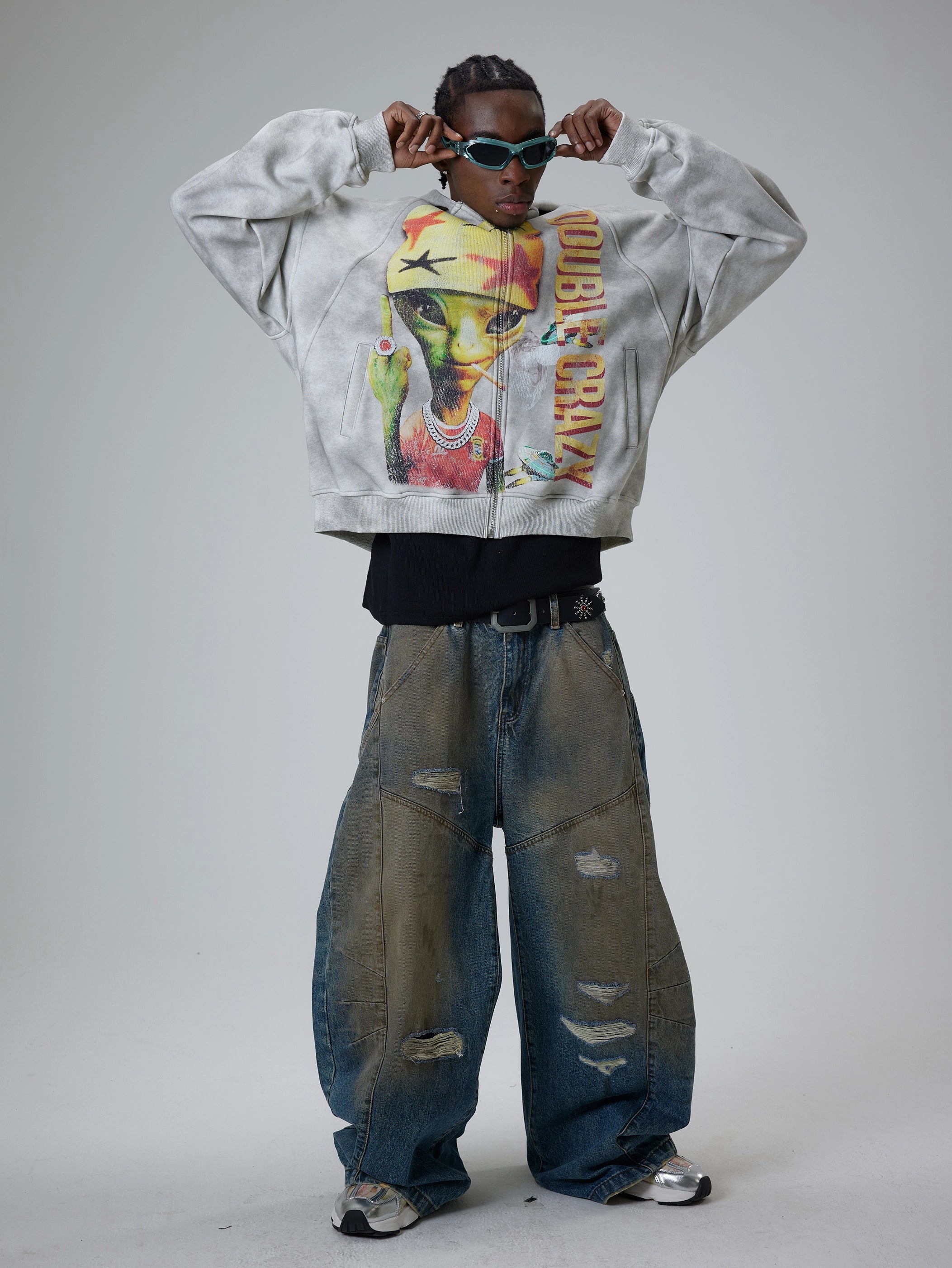 Space Rebel Alien Hoodie-340