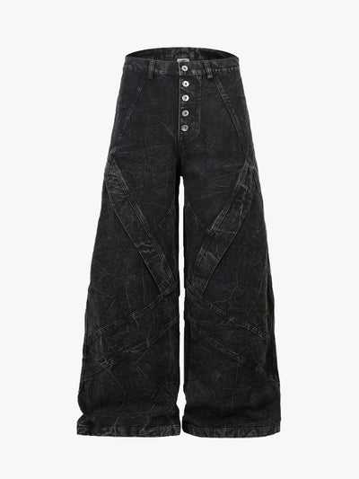 Pantalones de mezclilla de cinco botones Modern Street-S1065
