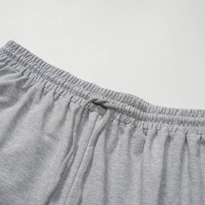 Heavy Alien Flame Sweat Shorts-735