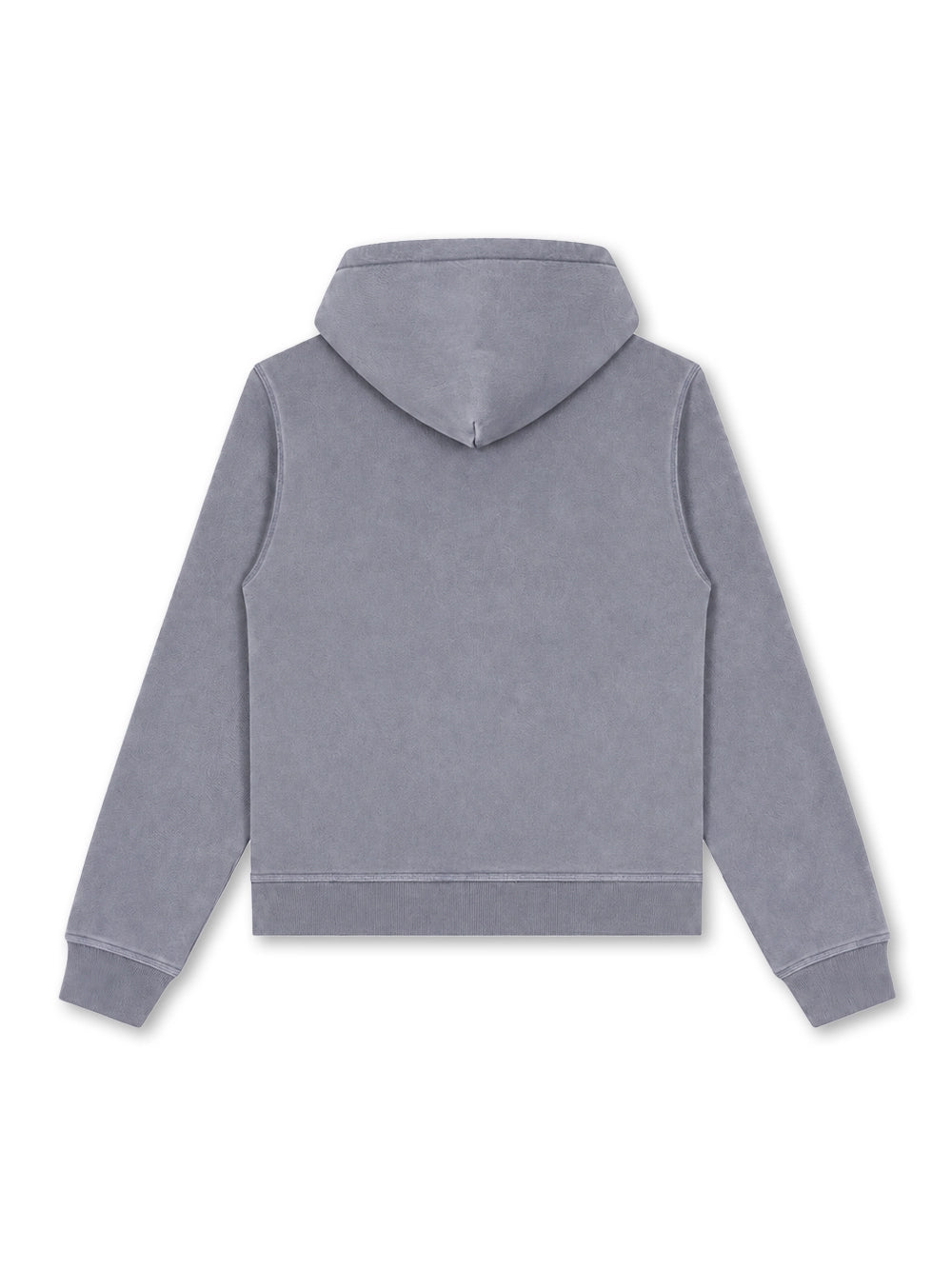 Snow Wash Foil Text Zip-Up-744
