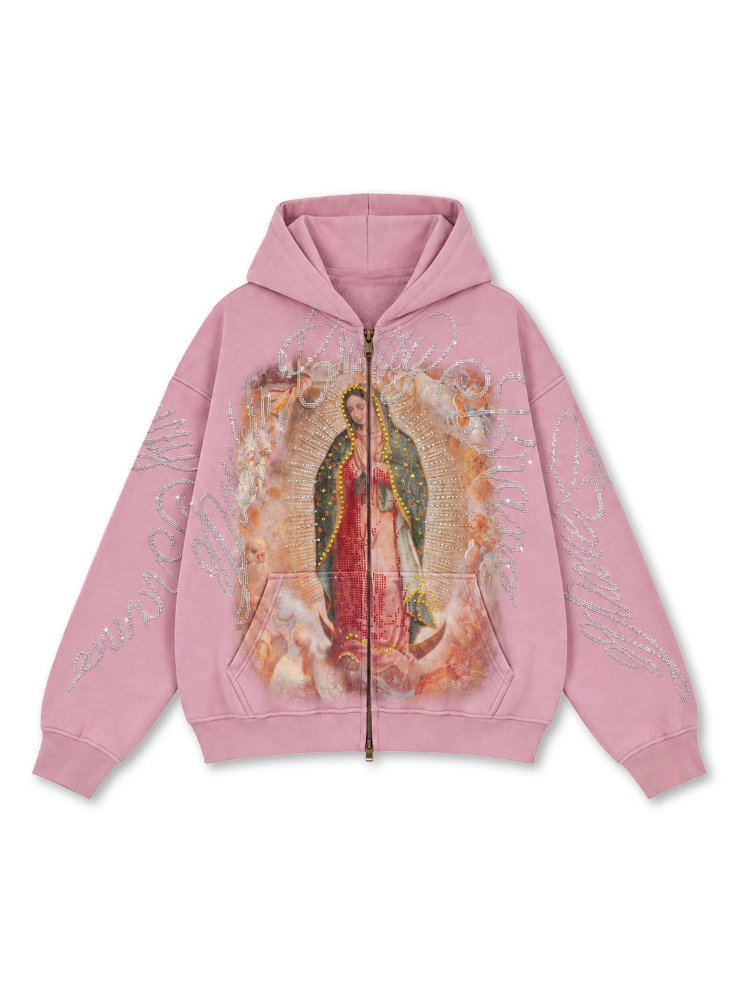 Vintage Iced-Out Virgin Hoodie-758