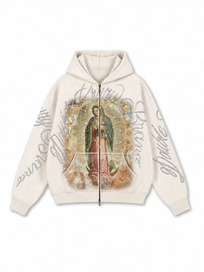 Vintage Iced-Out Virgin Hoodie-758