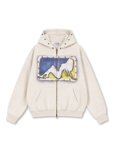 Bavette à clous Vixen Zip-769