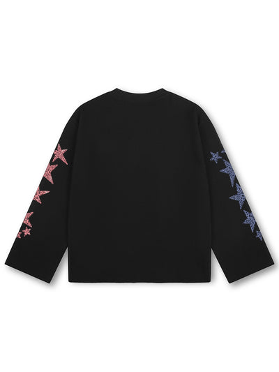 Distressed Sorrow Boxy L/S-778