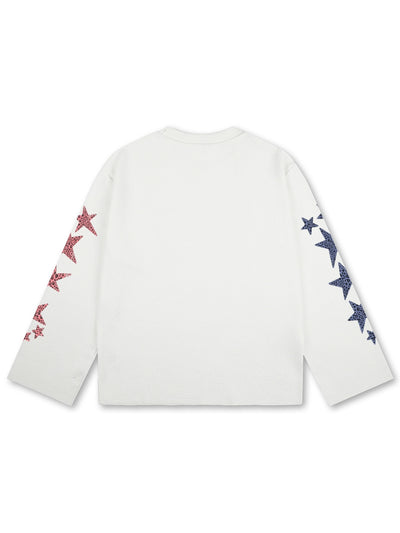 Distressed Sorrow Boxy L/S-778