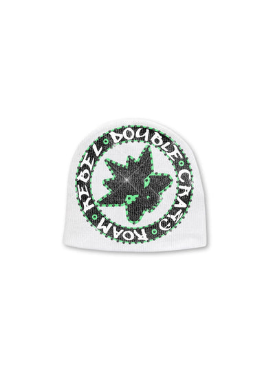 Y2K Rebel Star Beanie-789