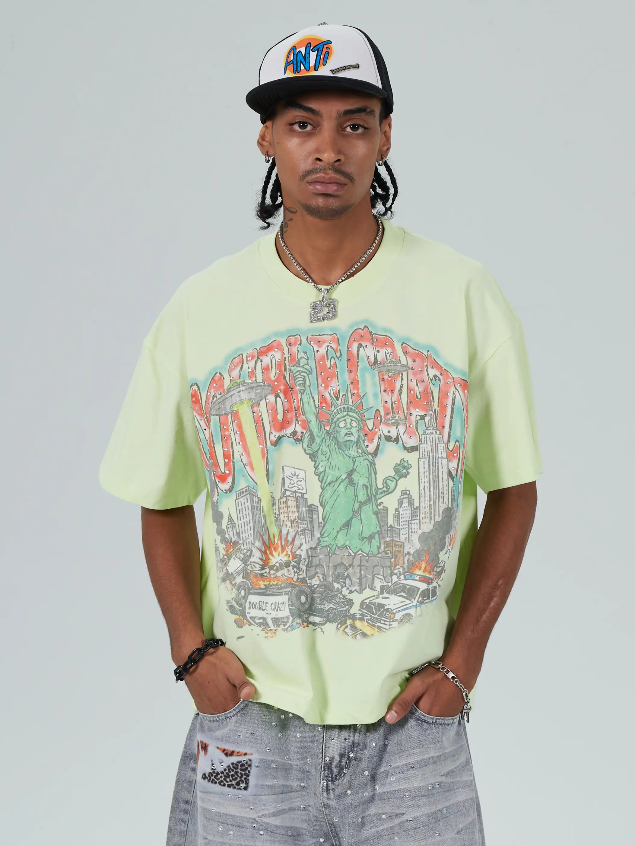 90s Sci-Fi Comic Liberty Tee-667