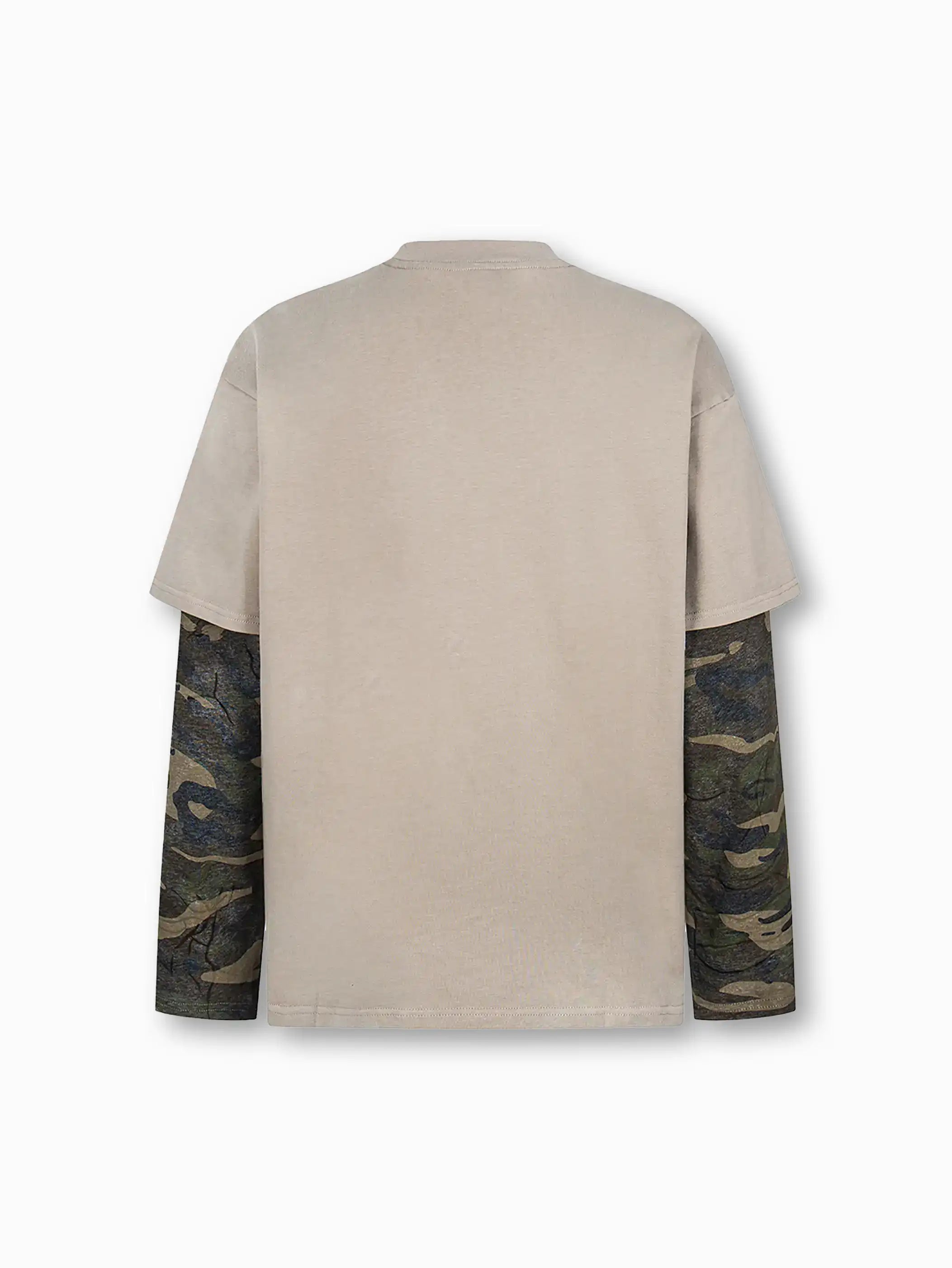 Unisex Rock 'n' Roll Layered Long Sleeve-S1081