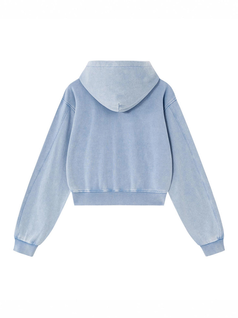 Bling Retro Car Cropped Hoodie-823